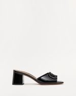 VLOGO SIGNATURE PATENT LEATHER SLIDE SANDAL 60MM - Image 5